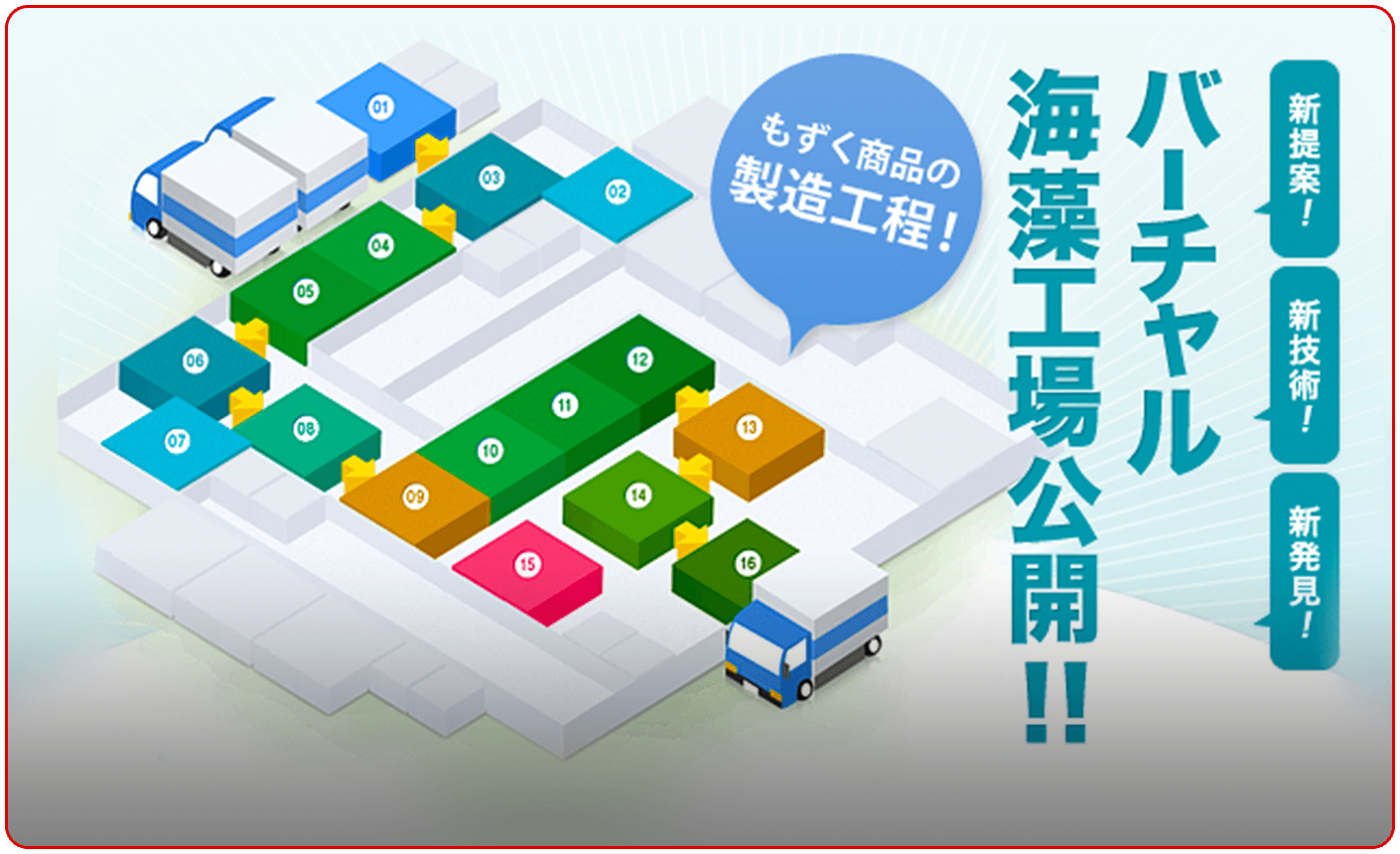 カネリョウ海藻　工場見学