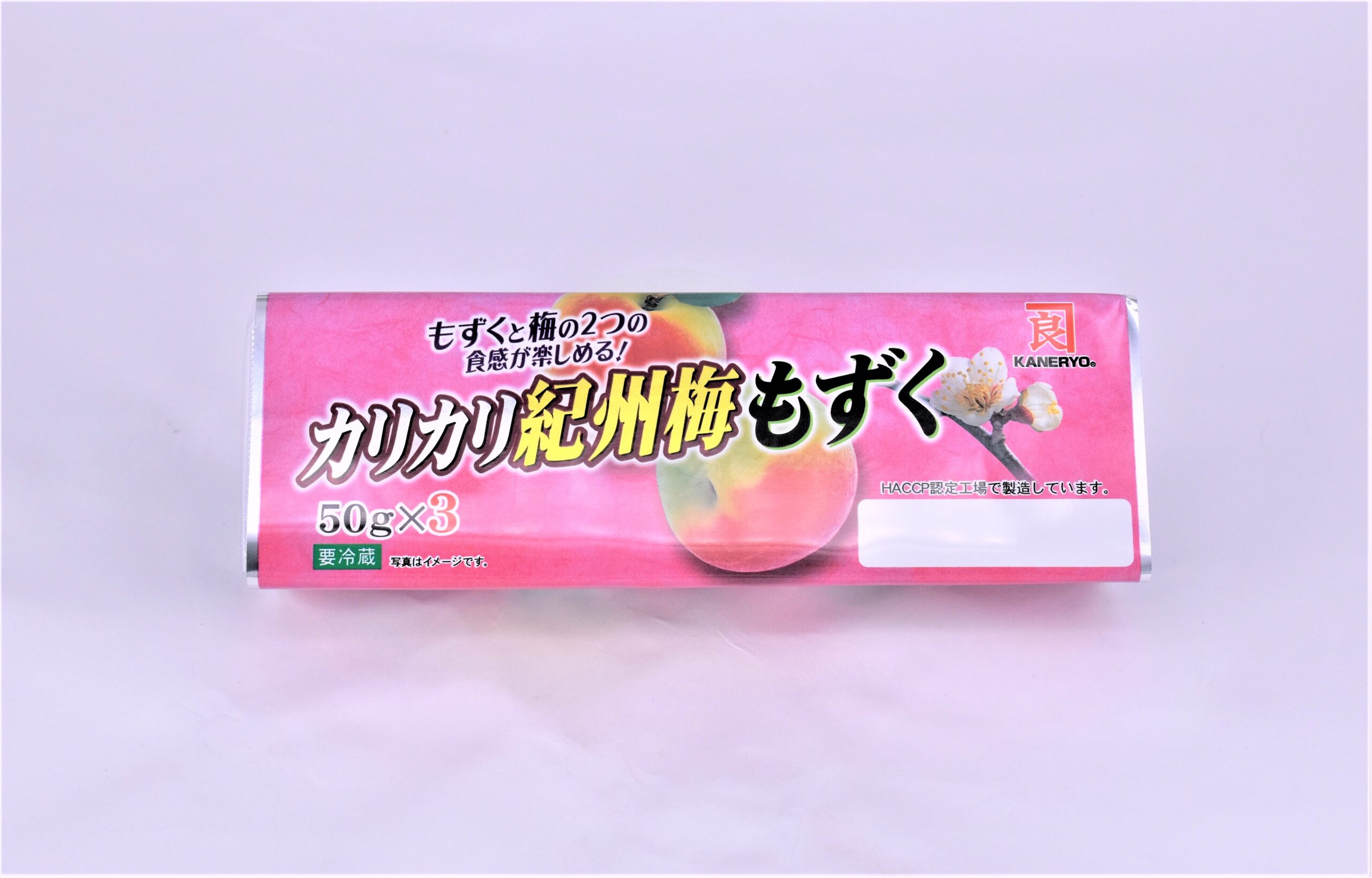 カリカリ紀州梅もずく ※期間限定品(春) | カネリョウ海藻株式会社