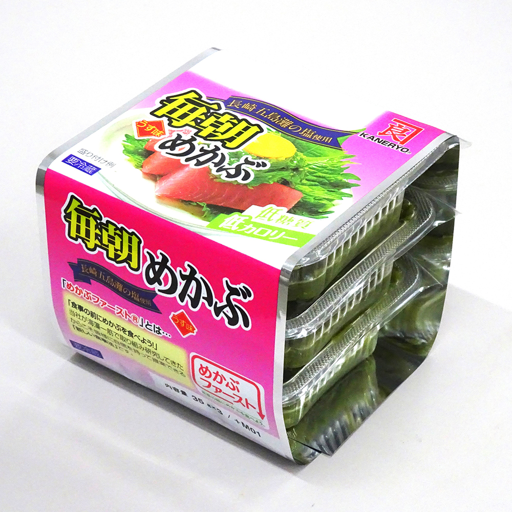 毎朝めかぶ うす塩味 (長崎県五島灘の塩使用)　