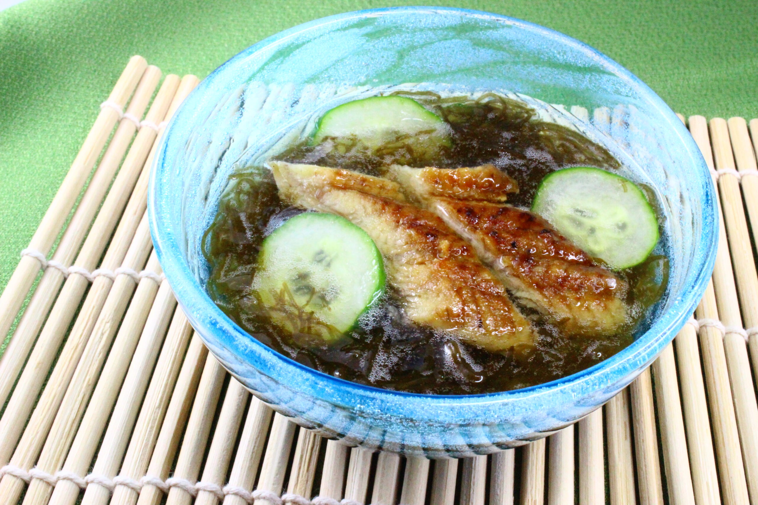 もずく酢で簡単うざく | カネリョウメディア