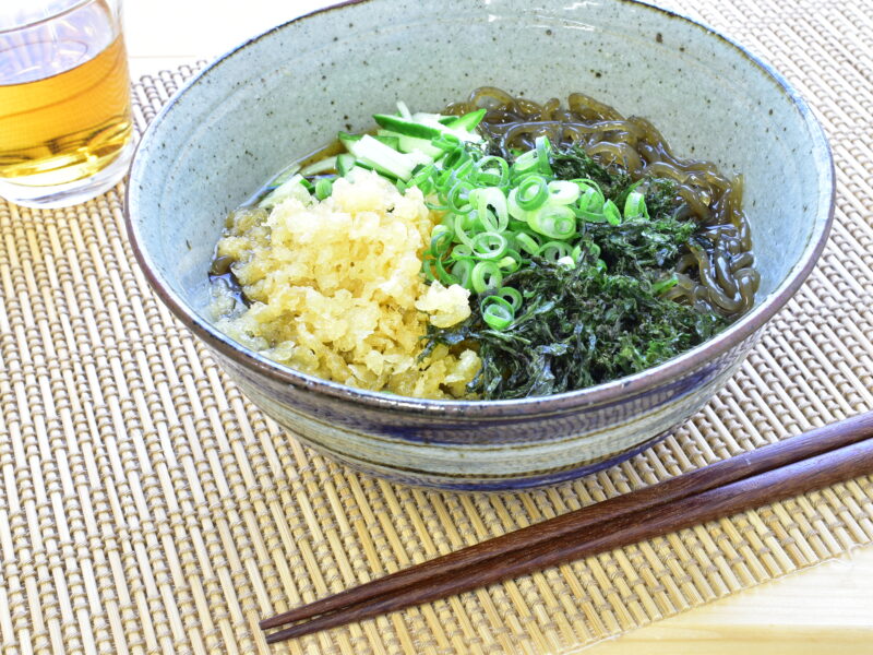 冷やしたぬきもずく麺