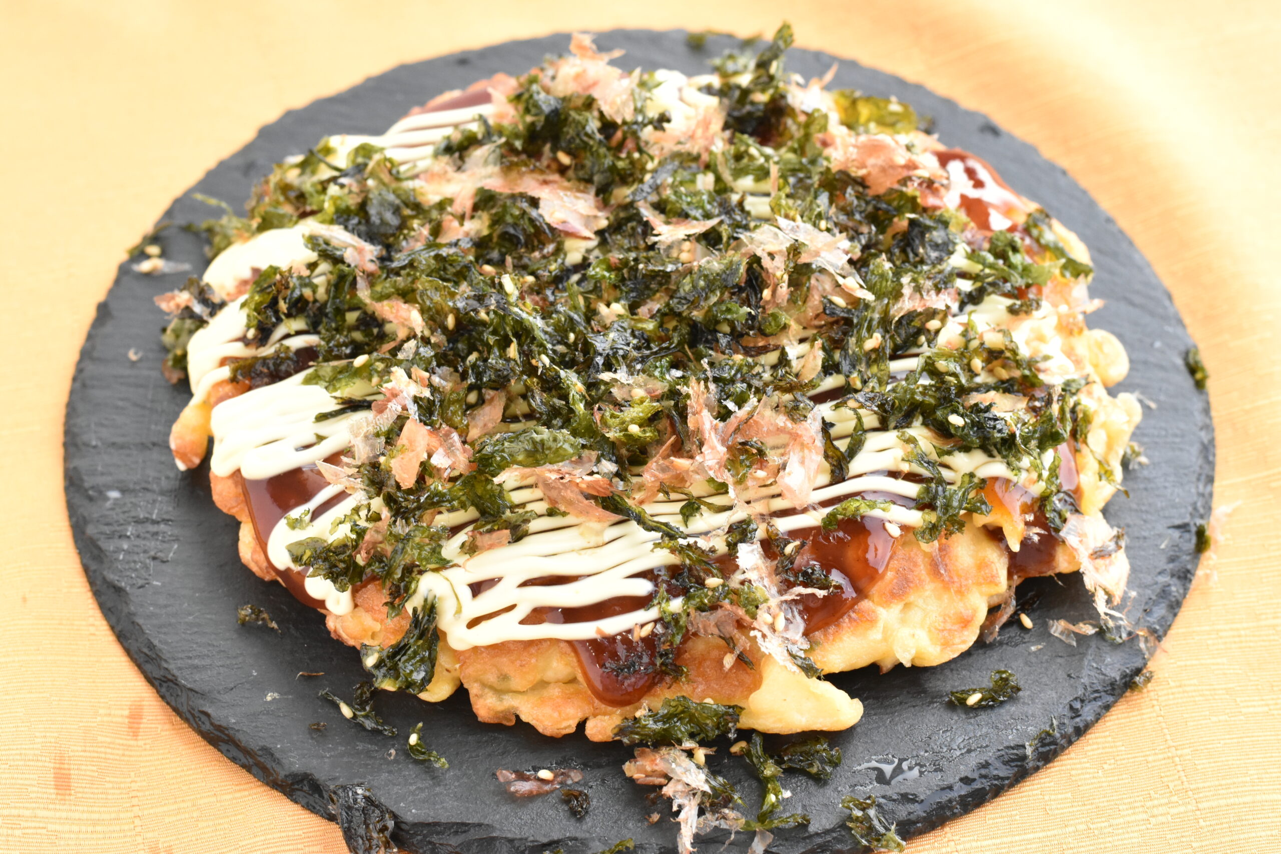 ぶっかけかつおのリお好み焼き | カネリョウメディア