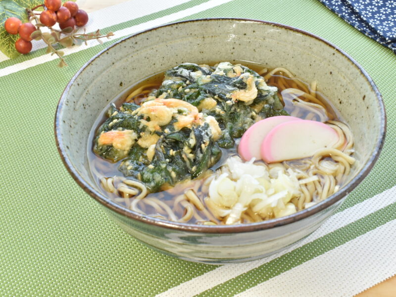 わかめ天の年越しそば