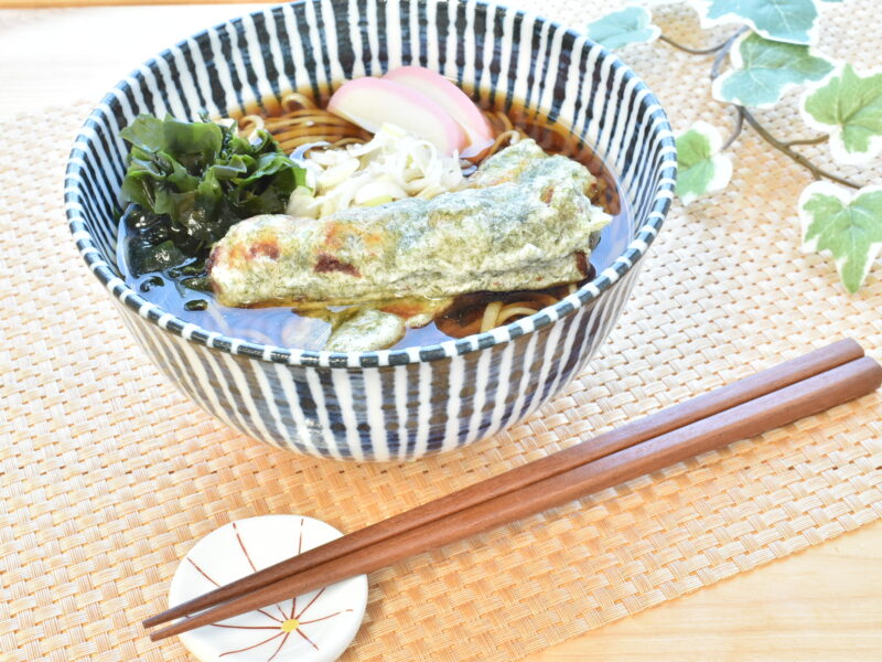 青のりちくわ天の年越しそば