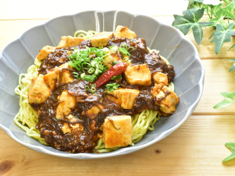 もずくの痺辛麻婆焼きそば