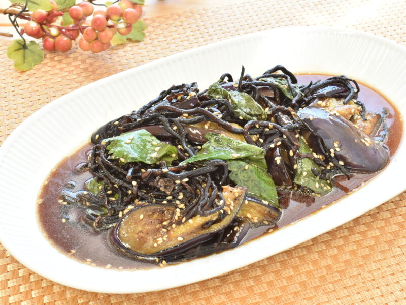 旨だれひじきナス