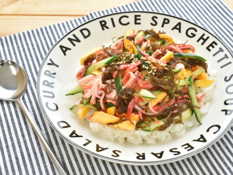 もずくのちらしライス