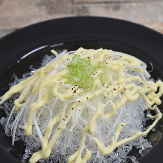 海藻麺の簡単サラダ